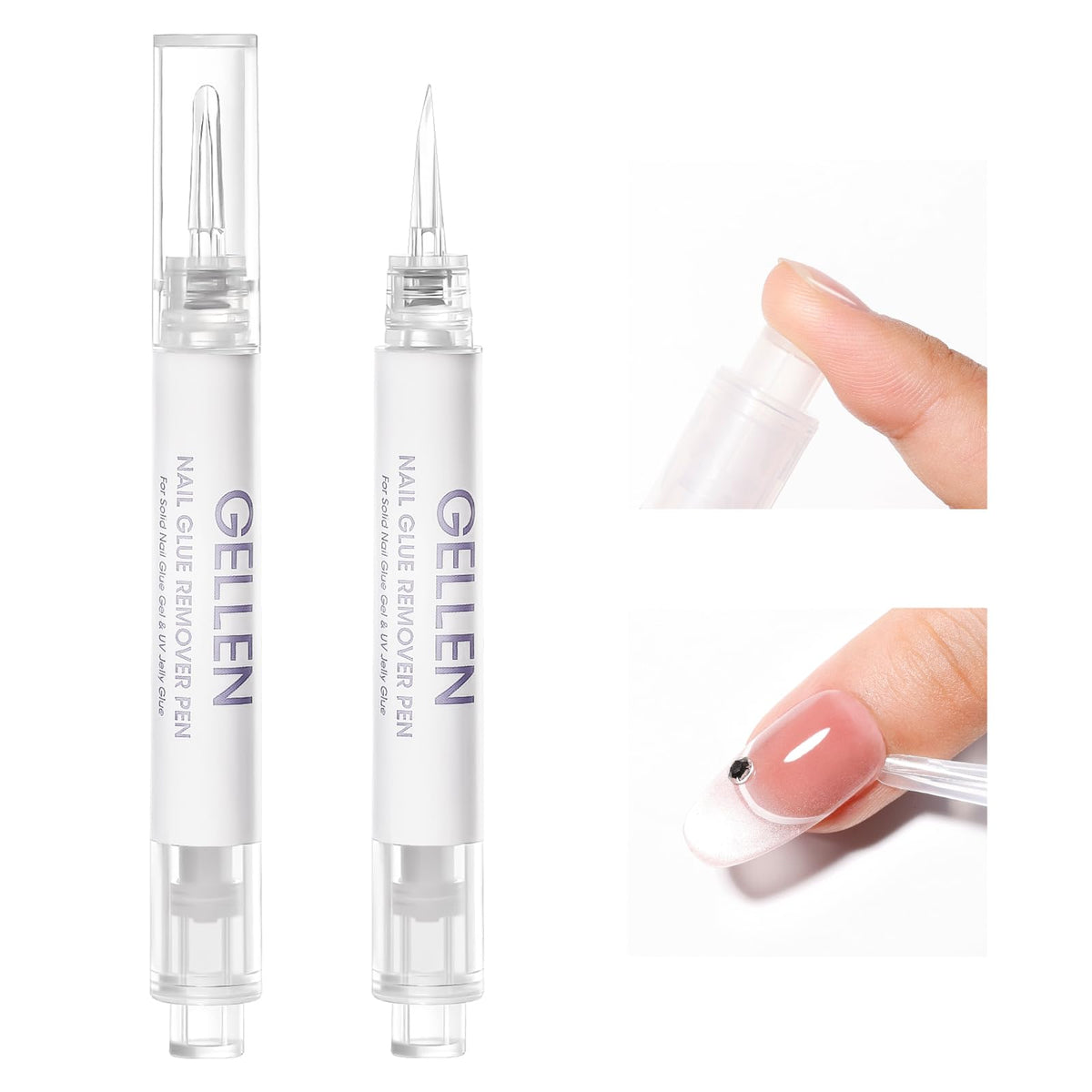 GELLEN nail glue remover pen with precision nozzle for clean removal
