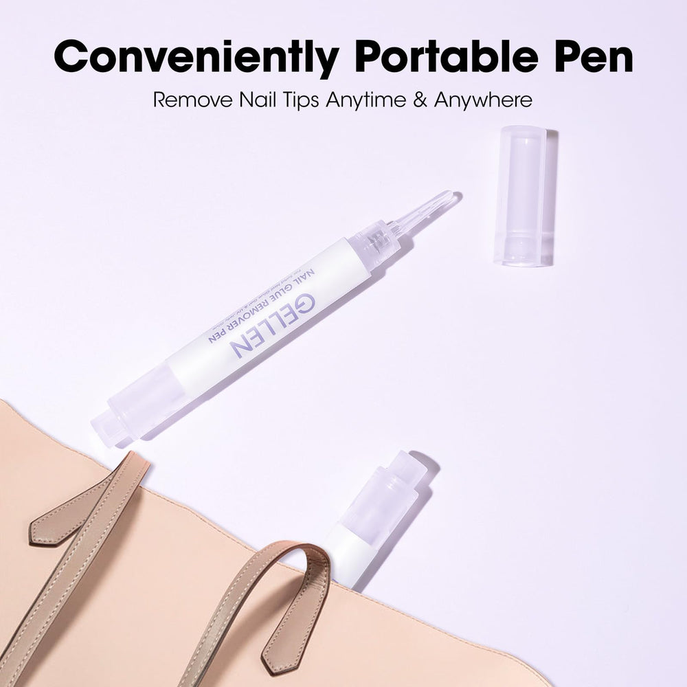 GELLEN step-by-step guide for safe nail glue removal