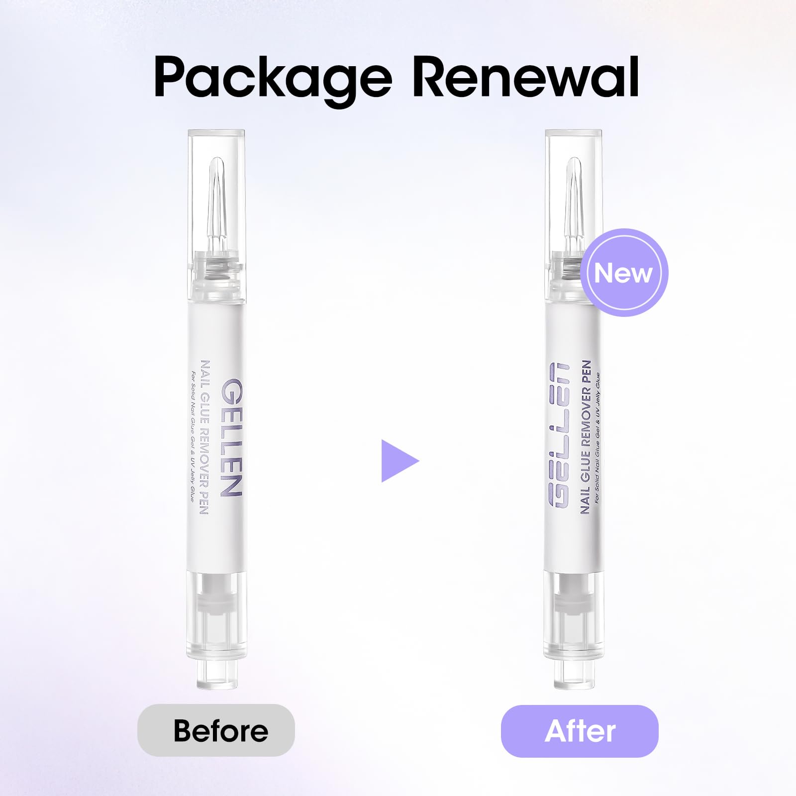 GELLEN fast removal concept for easy nail tip changes
