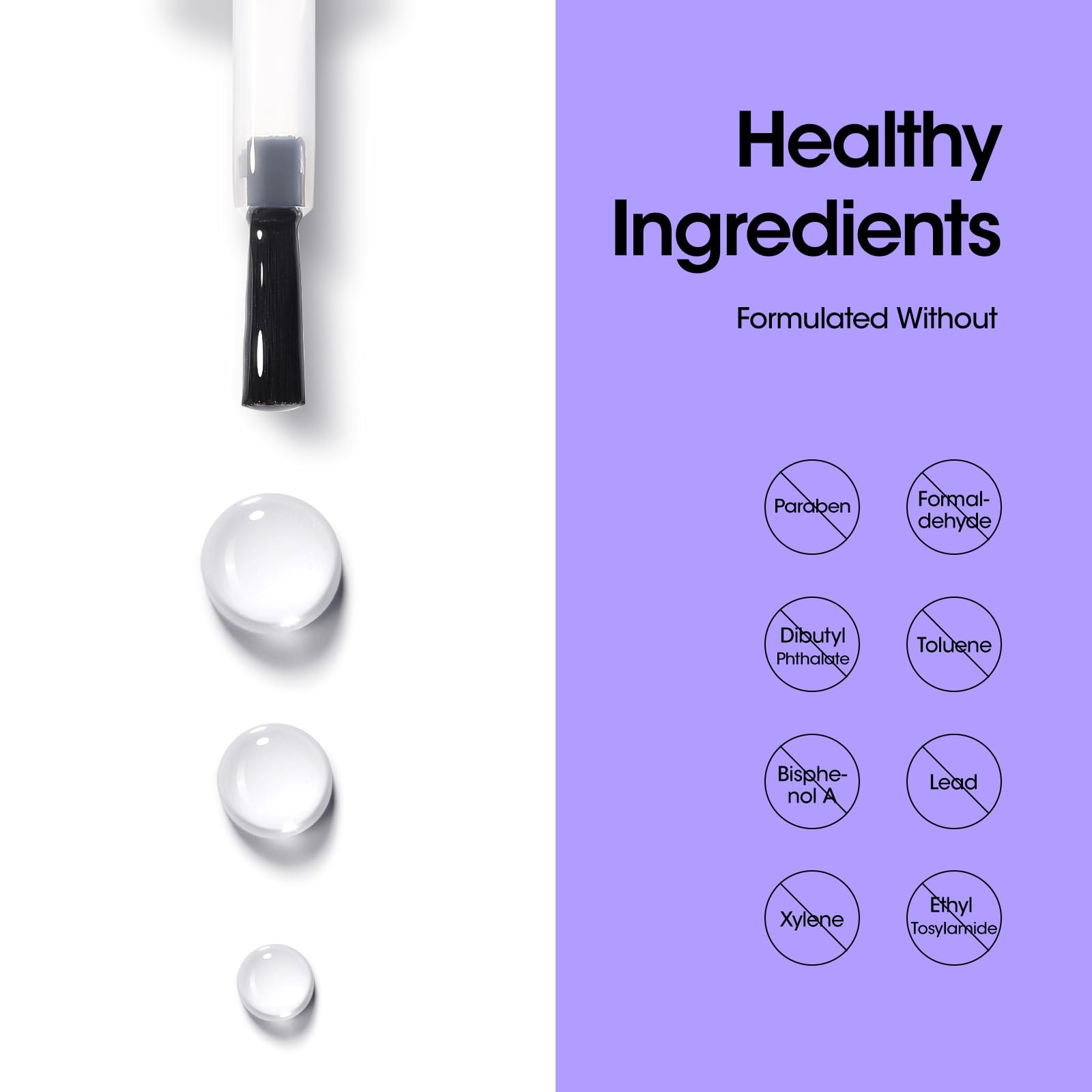 GELLEN strengthener used on natural nails for added resilience