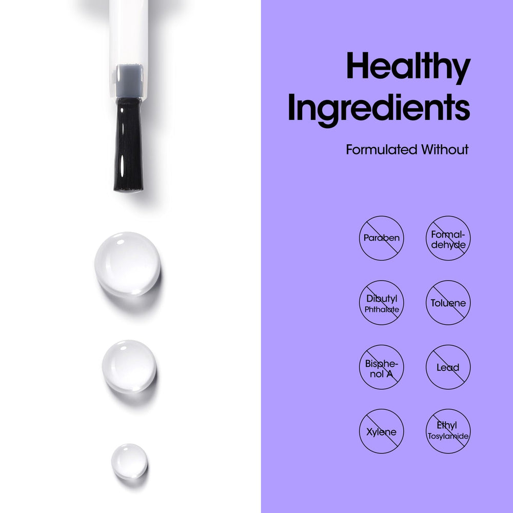 GELLEN strengthener used on natural nails for added resilience