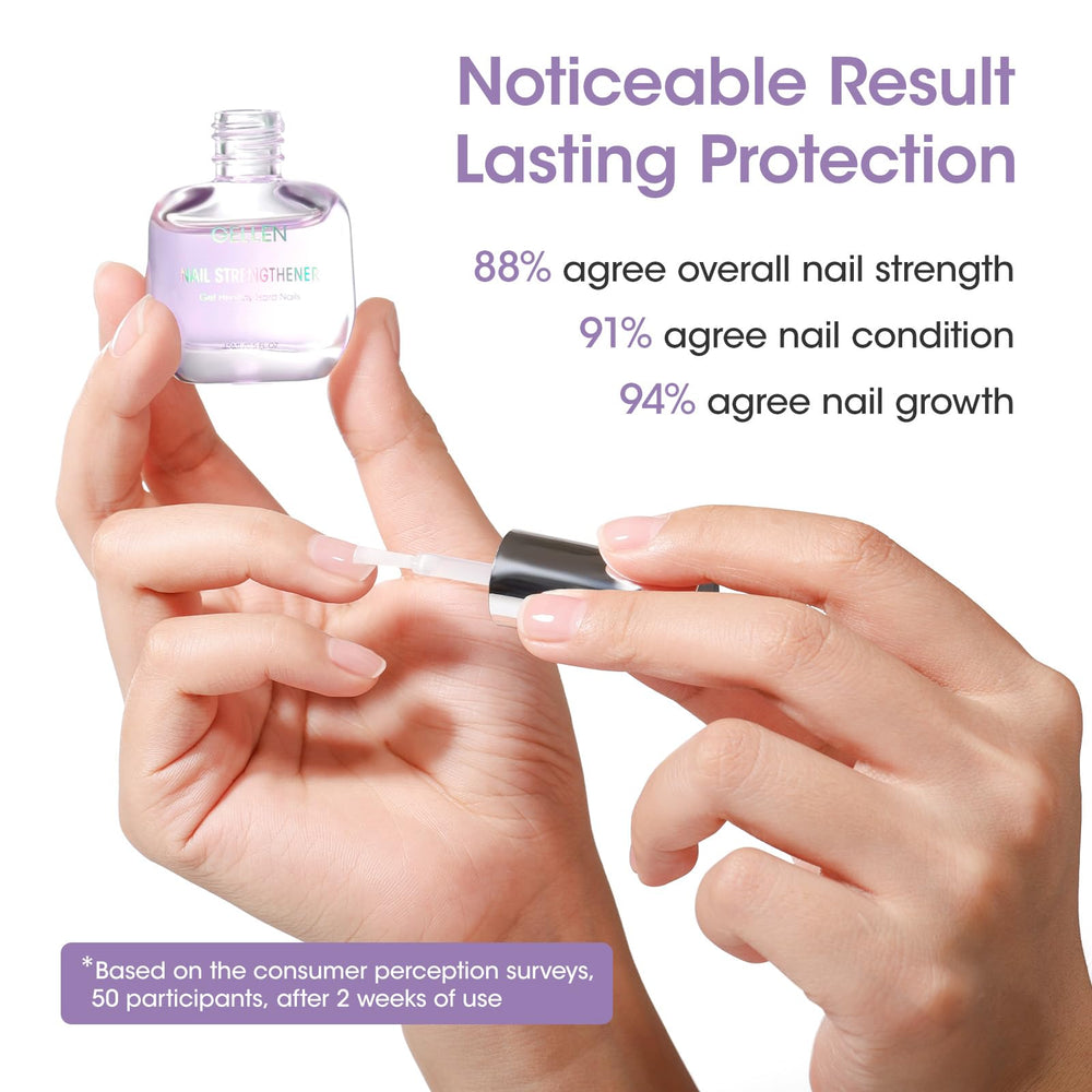 GELLEN Air-dry effect for a fast, easy at-home manicure.