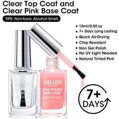 GELLEN nail-strengthening calcium formula for stronger-looking nails.