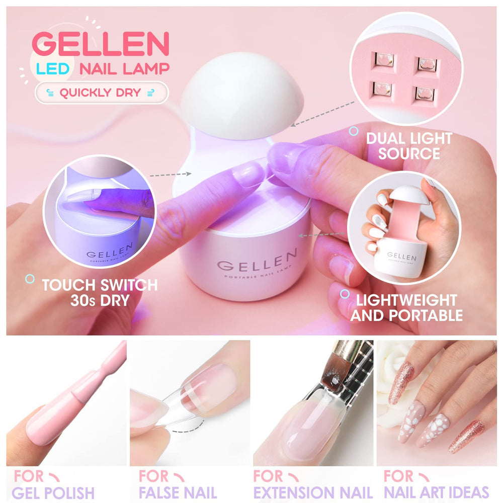 GELLEN nail tips clip for safe removal and positioning.