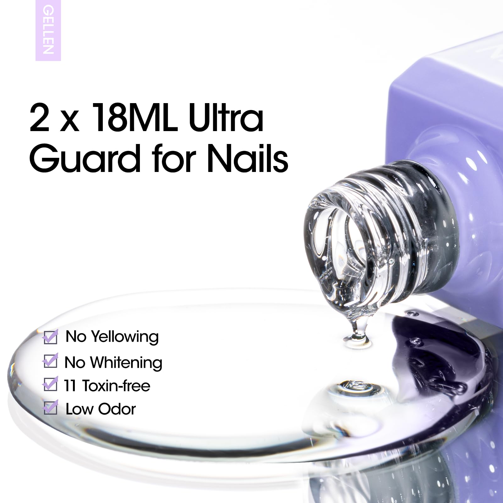 Nails after 28+ days of wear with proper LED/UV curing.