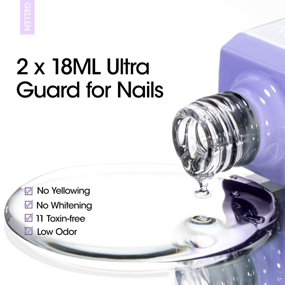 Nails after 28+ days of wear with proper LED/UV curing.