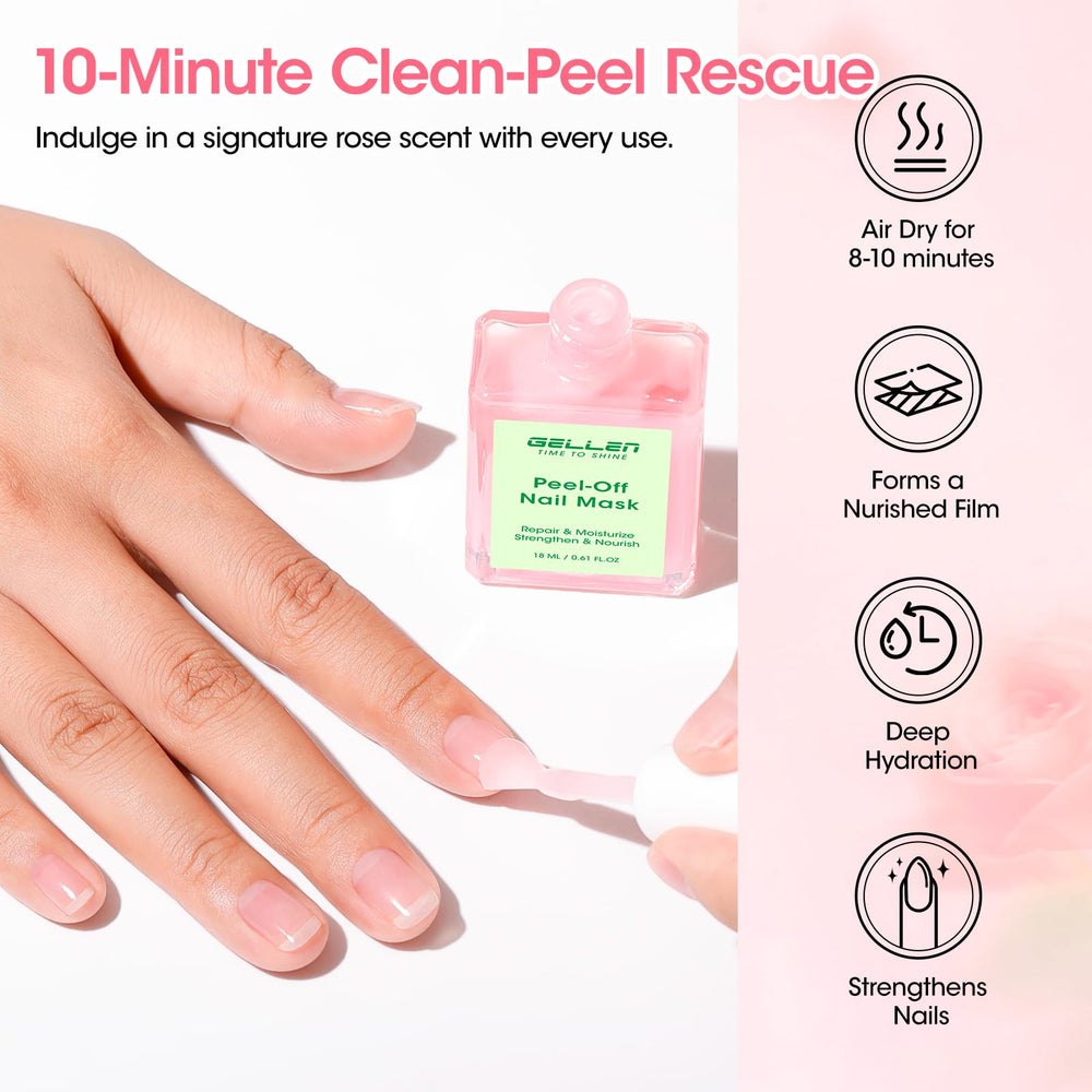 GELLEN nail gloss improvement after regular use