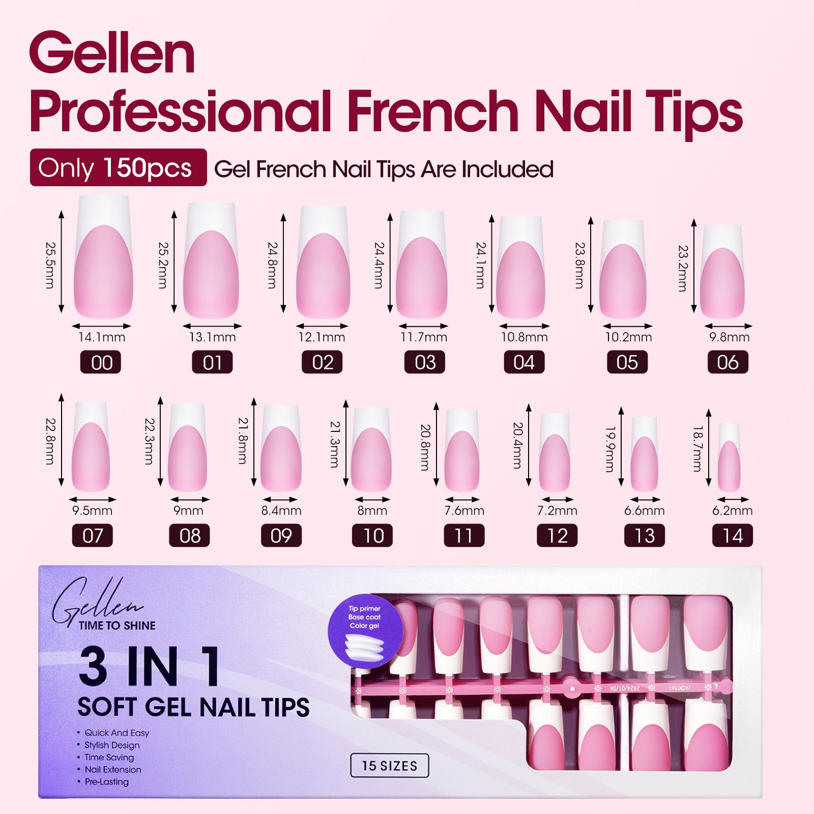 GELLEN packaging and display for planning your manicure