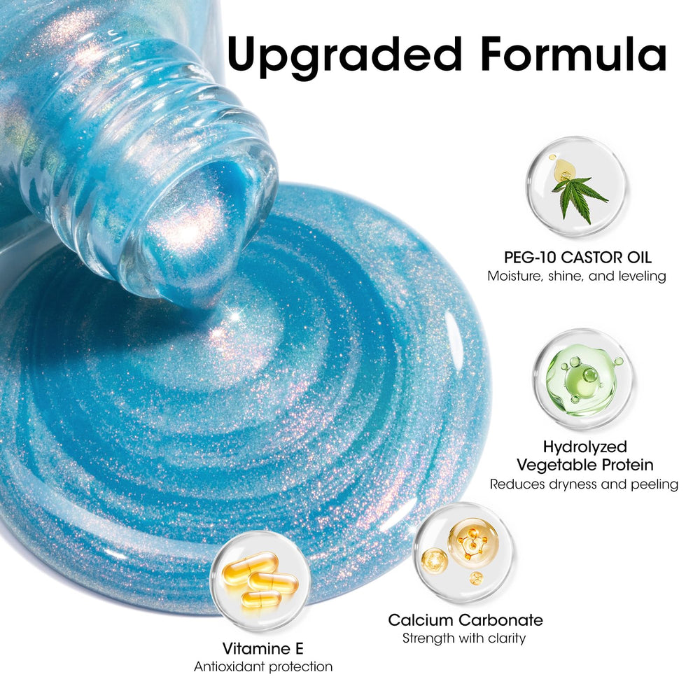 GELLEN Quick-dry formula polish set minimizes wait time during at-home manicures.