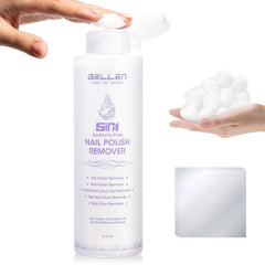 GELLEN pump bottle for easy, mess-free gel polish removal.