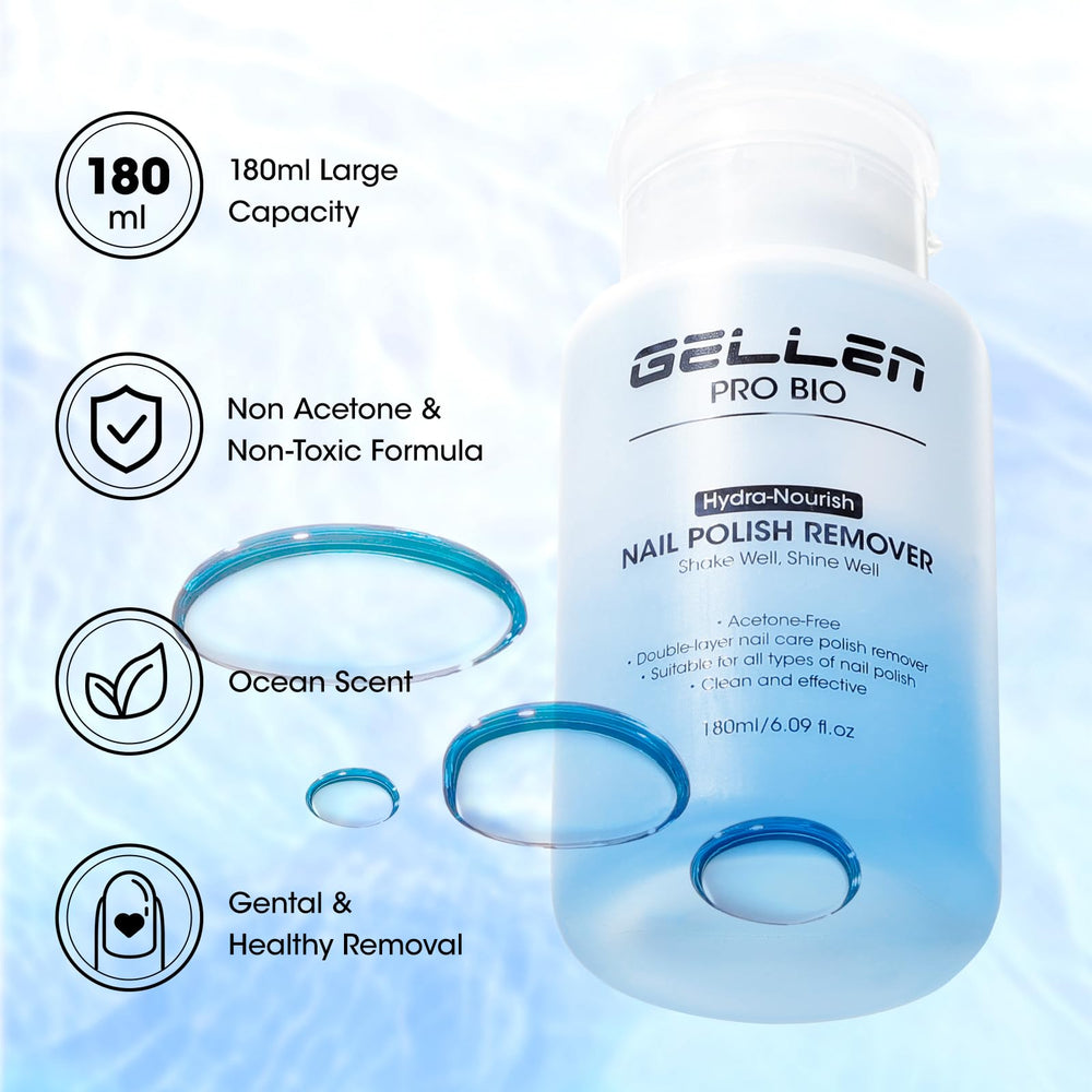 GELLEN push-down pump in action enables precise dispensing.
