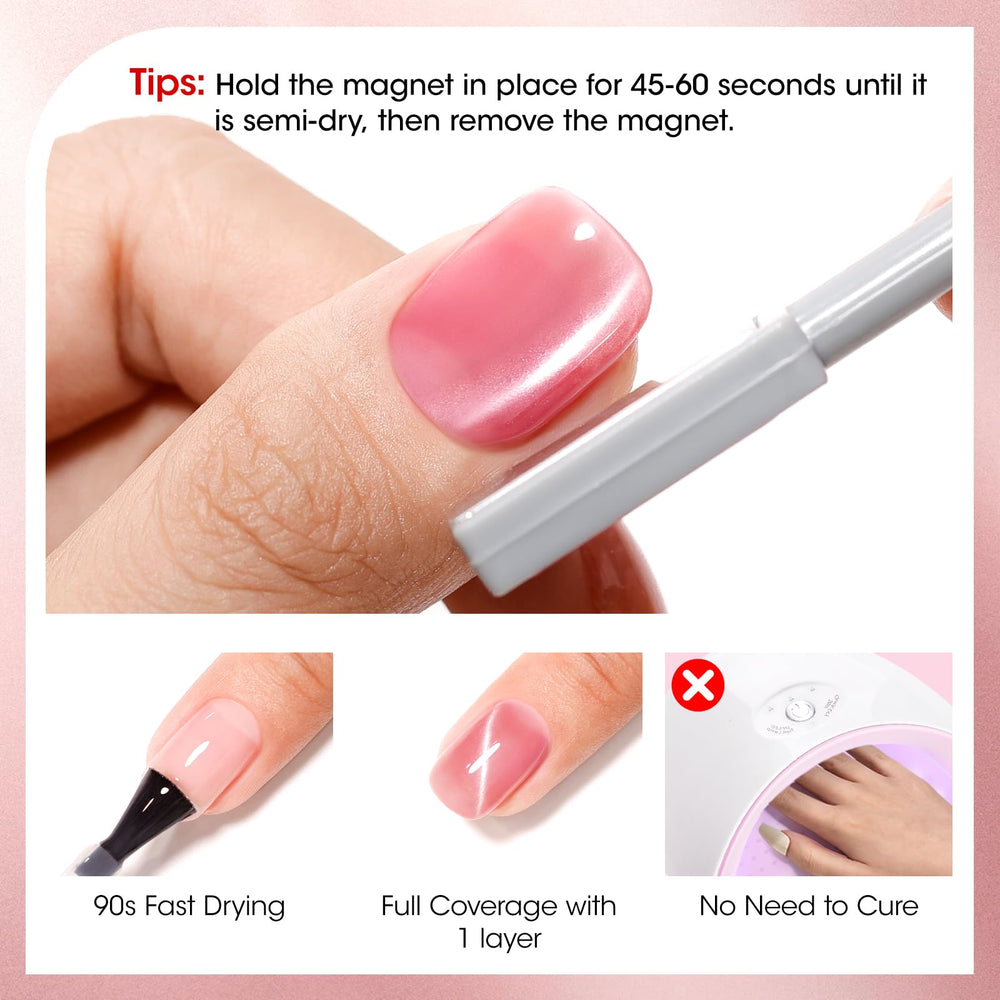GELLEN seven-day wear demonstrated with base and top coat