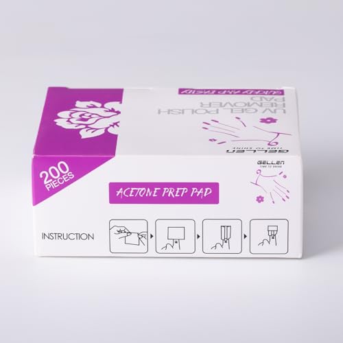 GELLEN travel-friendly remover pads ideal for on-the-go sessions