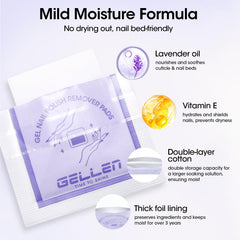 GELLEN travel pack image showing compact 200-pack for on-the-go care.
