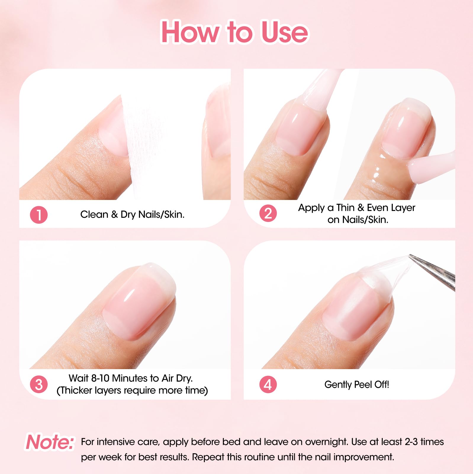 GELLEN vegan and cruelty-free nail mask care