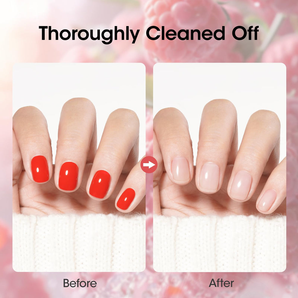 GELLEN vitamin E enriched formula moisturizes nails during removal