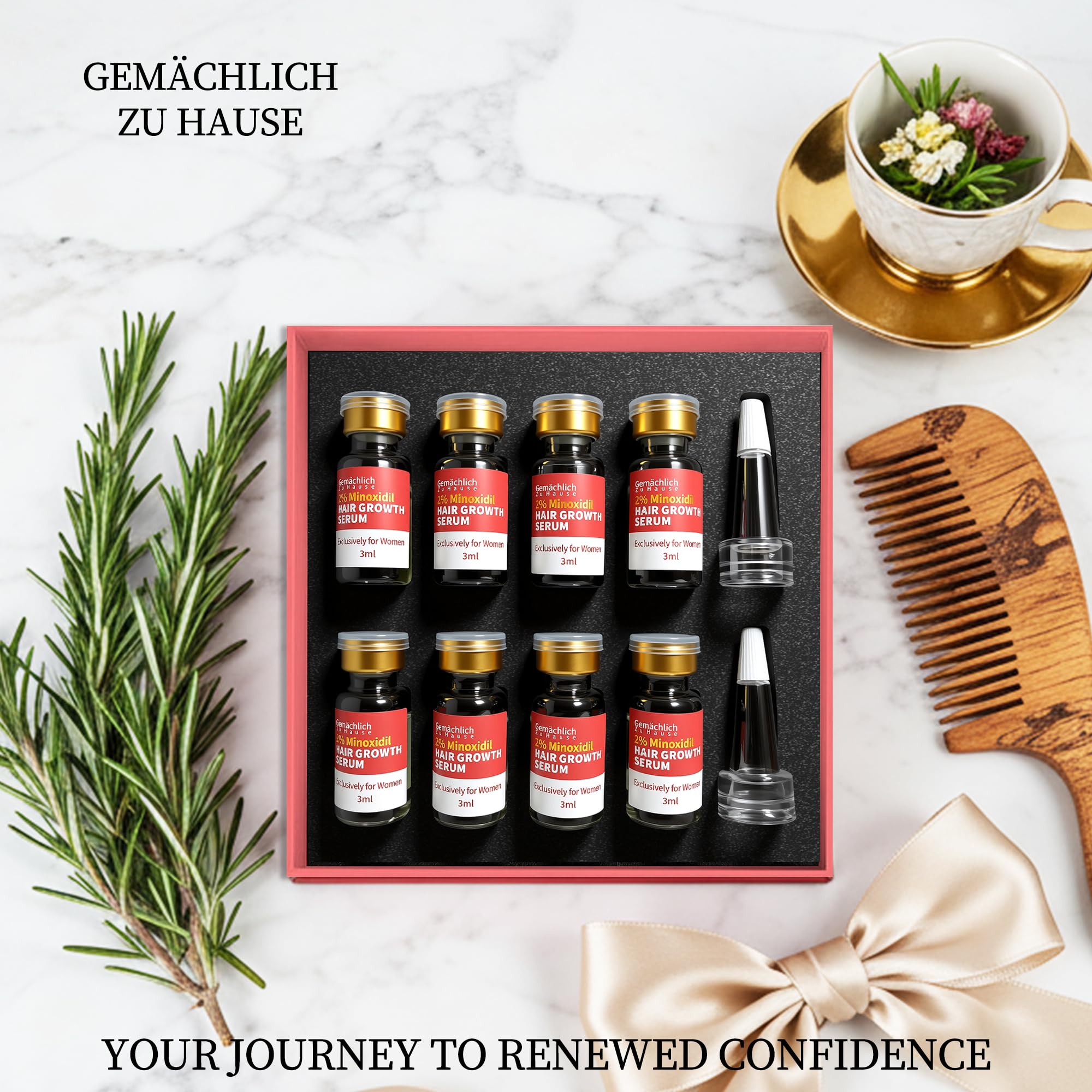 Gemächlich Zu Hause non-greasy absorption shows quick drying after application.