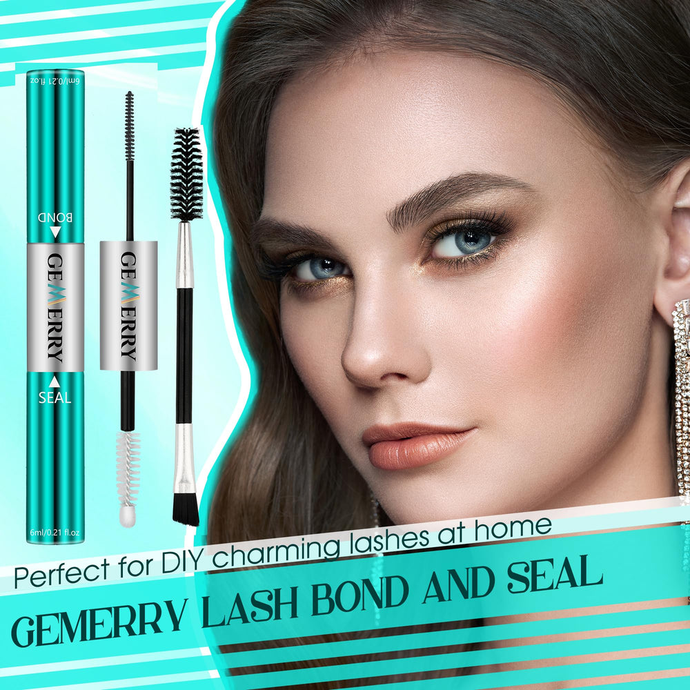 GEMERRY Lash Bond brush applies bond with precise lash bonding
