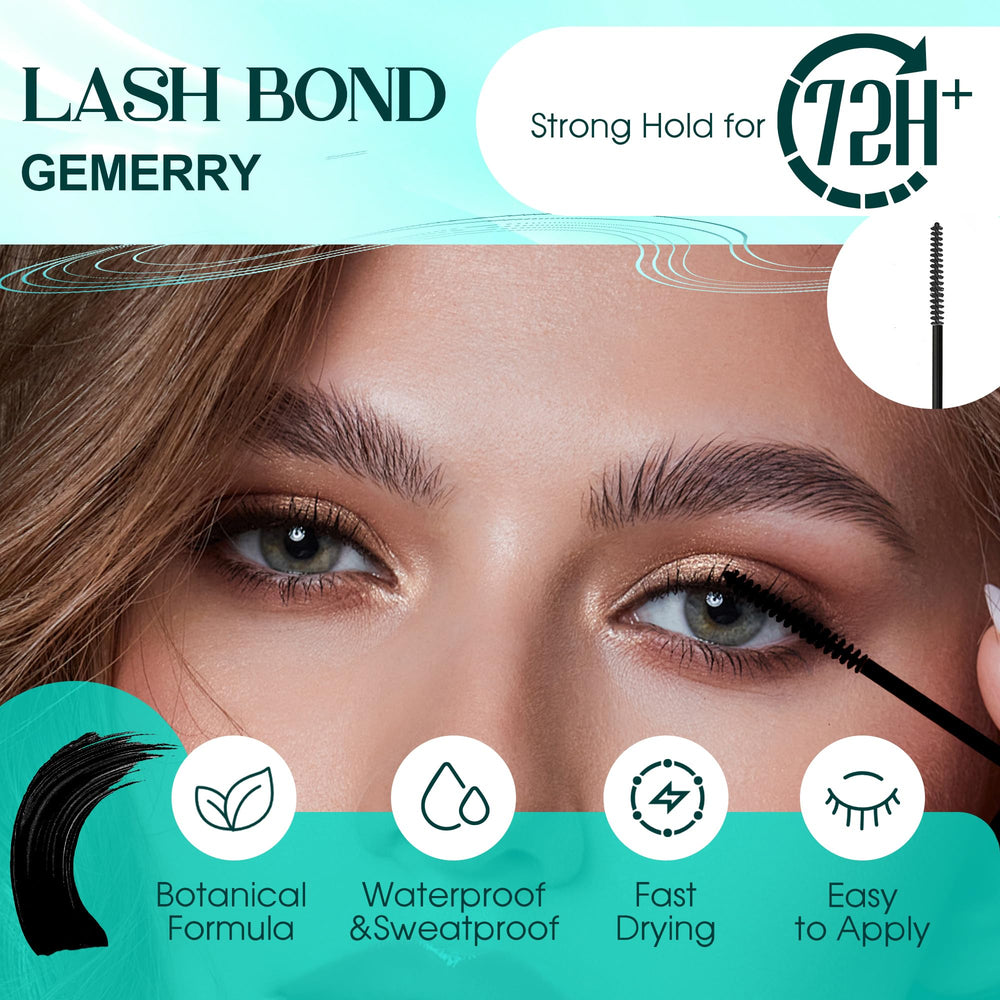 GEMERRY Lash Bond Seal packaging close-up highlights value