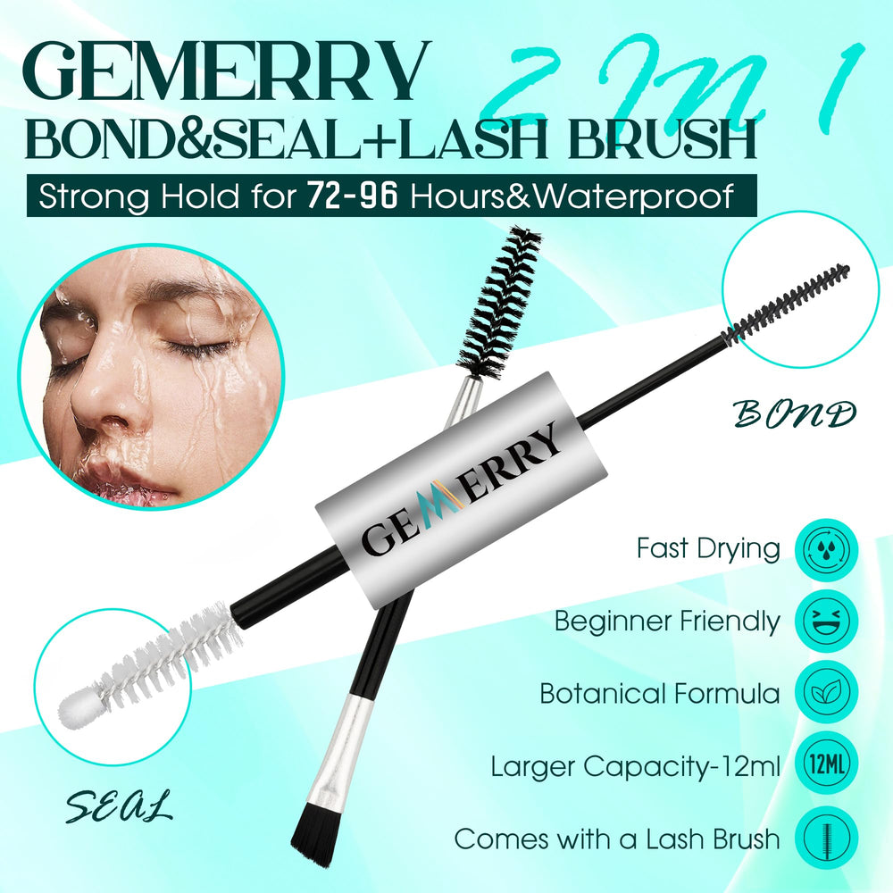 GEMERRY Lash cluster glue demonstrates long hold for hours