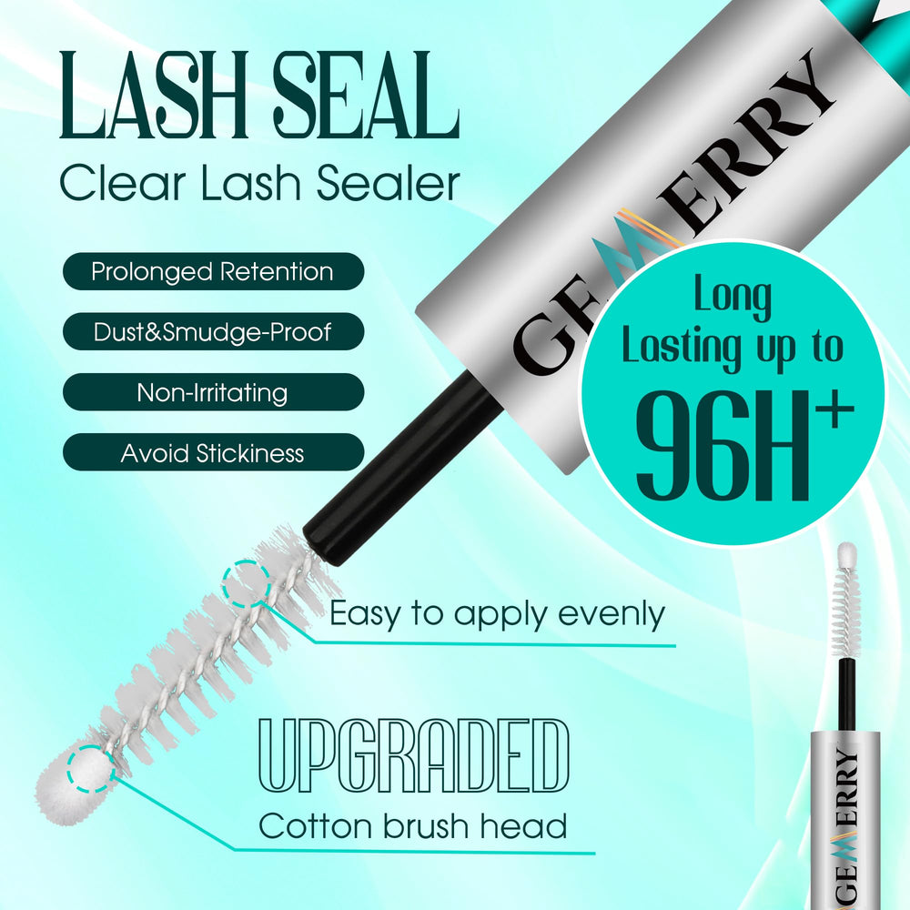 GEMERRY Lash Seal cotton head close-up protects against dust