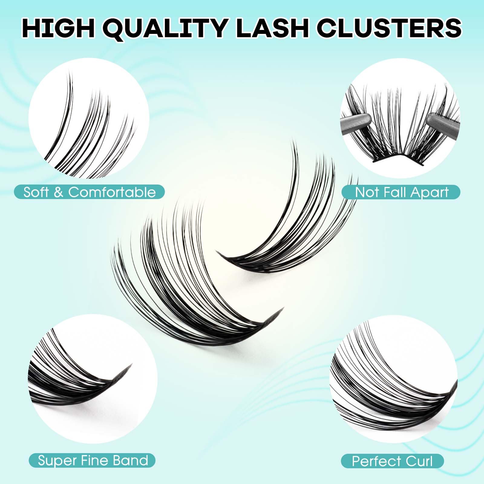 GEMERRY precision tweezers for clean cluster placement and easy isolation.