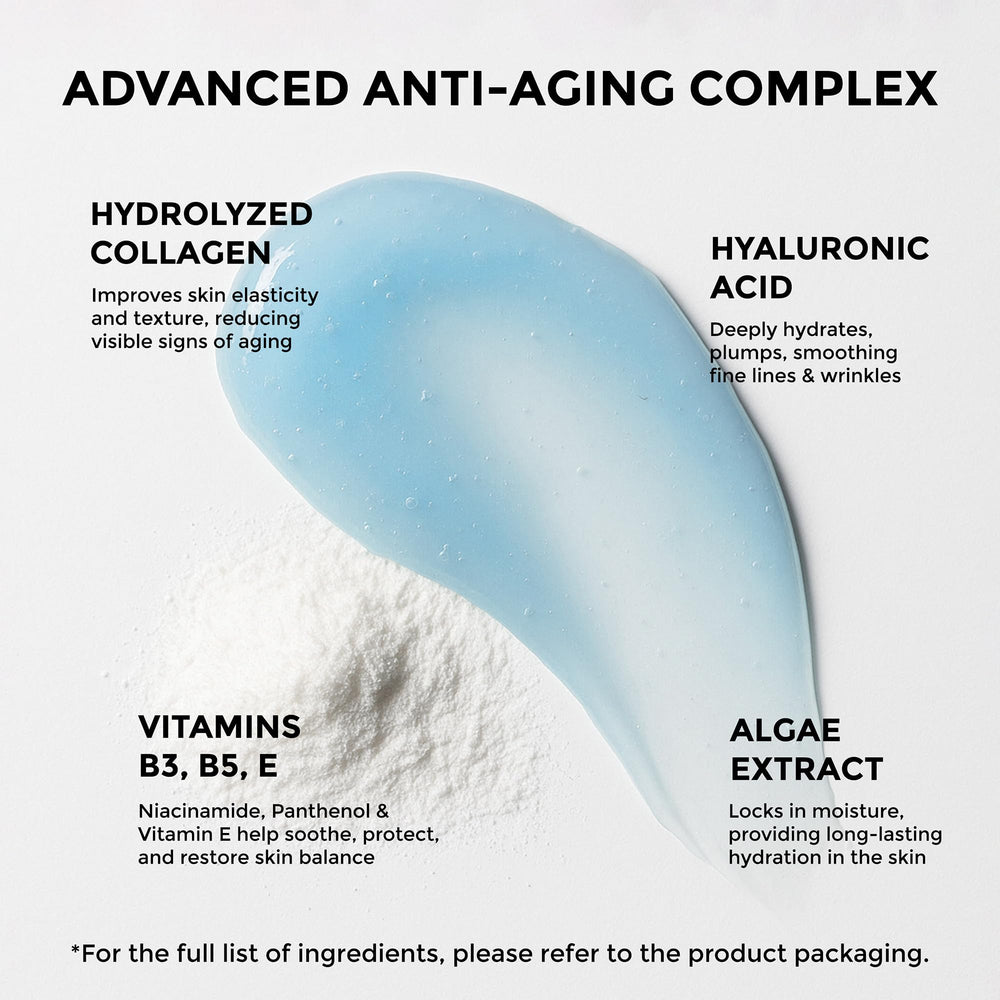 GEMSKIN 24k-gold-firming mask offers a radiant, lifted appearance.