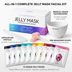 GEMSKIN centella-asiatica-calming mask helps soothe redness and irritation.