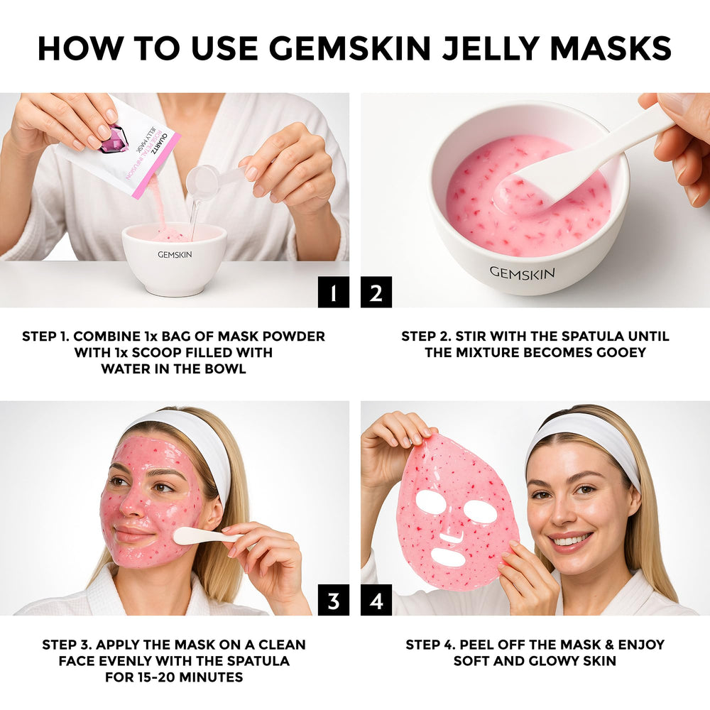GEMSKIN cruelty-free-clean-label mask supports ethical skincare routines.