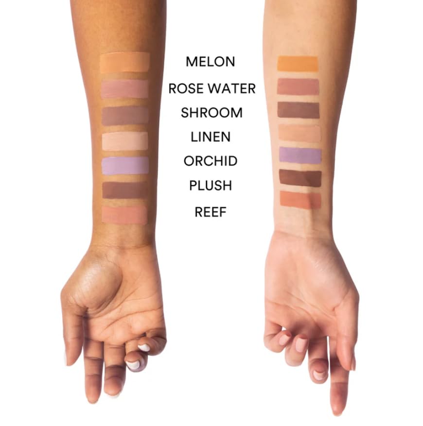Gen See Orchid 03 swatch highlights soft lilac shade for subtle to bold eye looks.