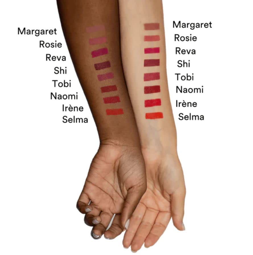 Gen See Pick Me Up Lip Matte Margaret demonstrates precise application and comfortable wear.