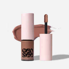 Gen See Shroom 05 matte taupe liquid eyeshadow for versatile color and precise liner.