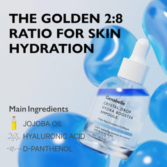 Genabelle Aquaporin complex emphasis illustrating deep hydration for nourished skin