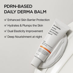 Genabelle PDRN Recovery Balm being gently applied to the skin.