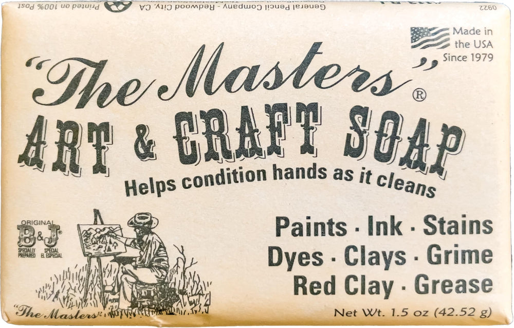 GENERAL'S The Masters Hand Soap bottle front view for quick hand cleaning.