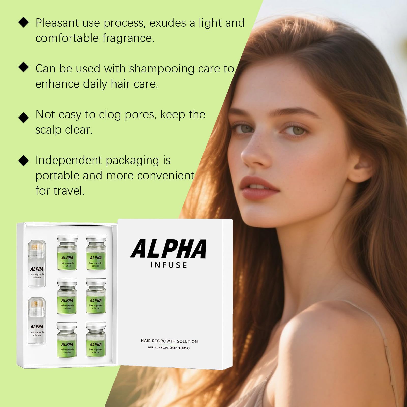 Generic Alpha Infuse non-greasy formula, absorbs quickly for convenient use