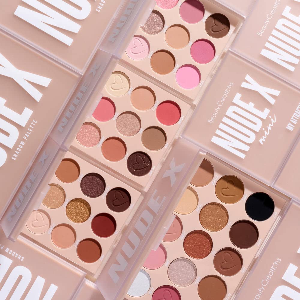 Generic Beauty Creations Nudex Collection travel-size compact supports effortless on-the-go makeup.