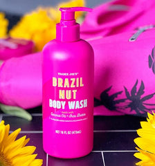 Generic Brazil Nut Body Wash closeup lather demonstrates creamy texture and refreshing aroma
