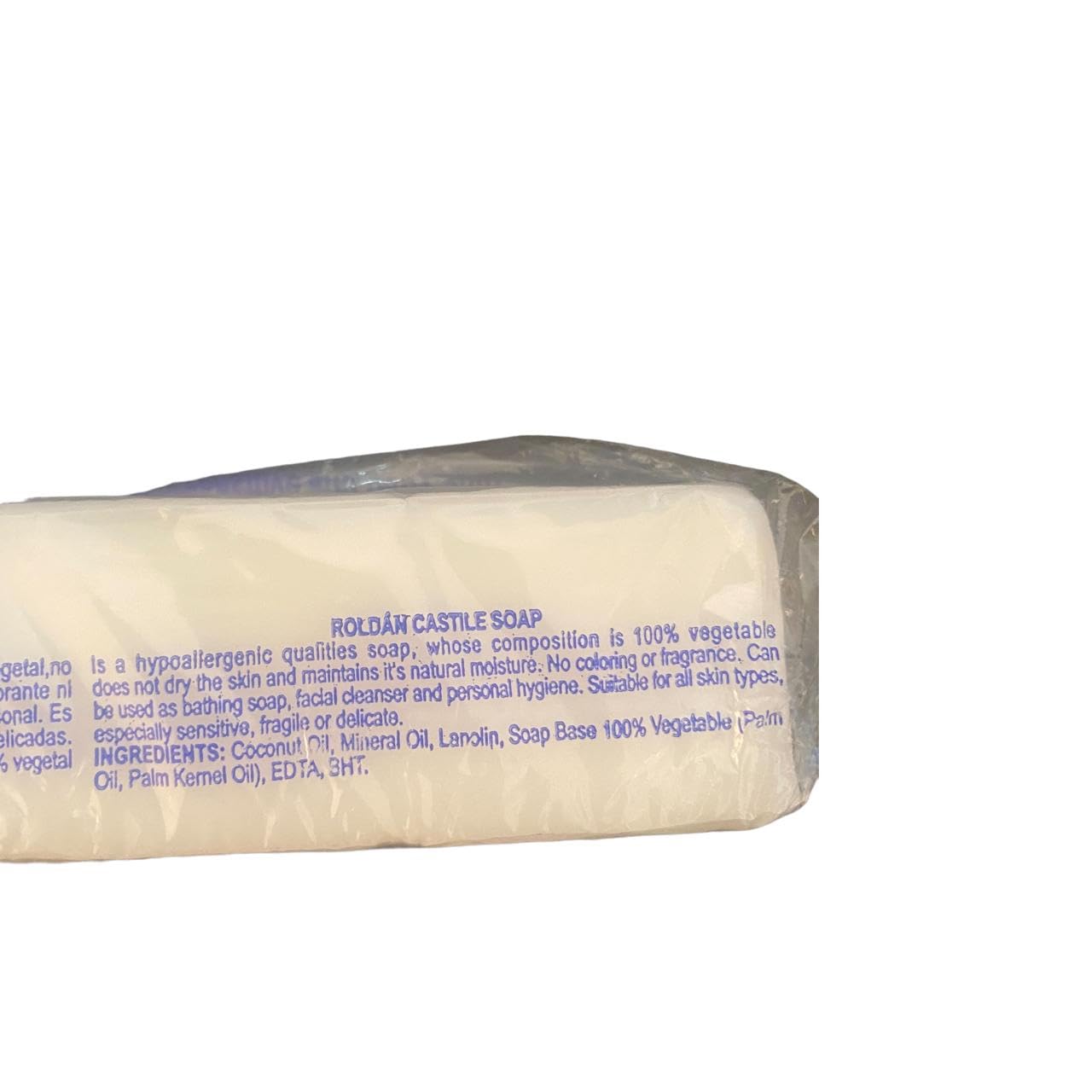 Ingredients overview, 100% vegetable components and sustainable formula.