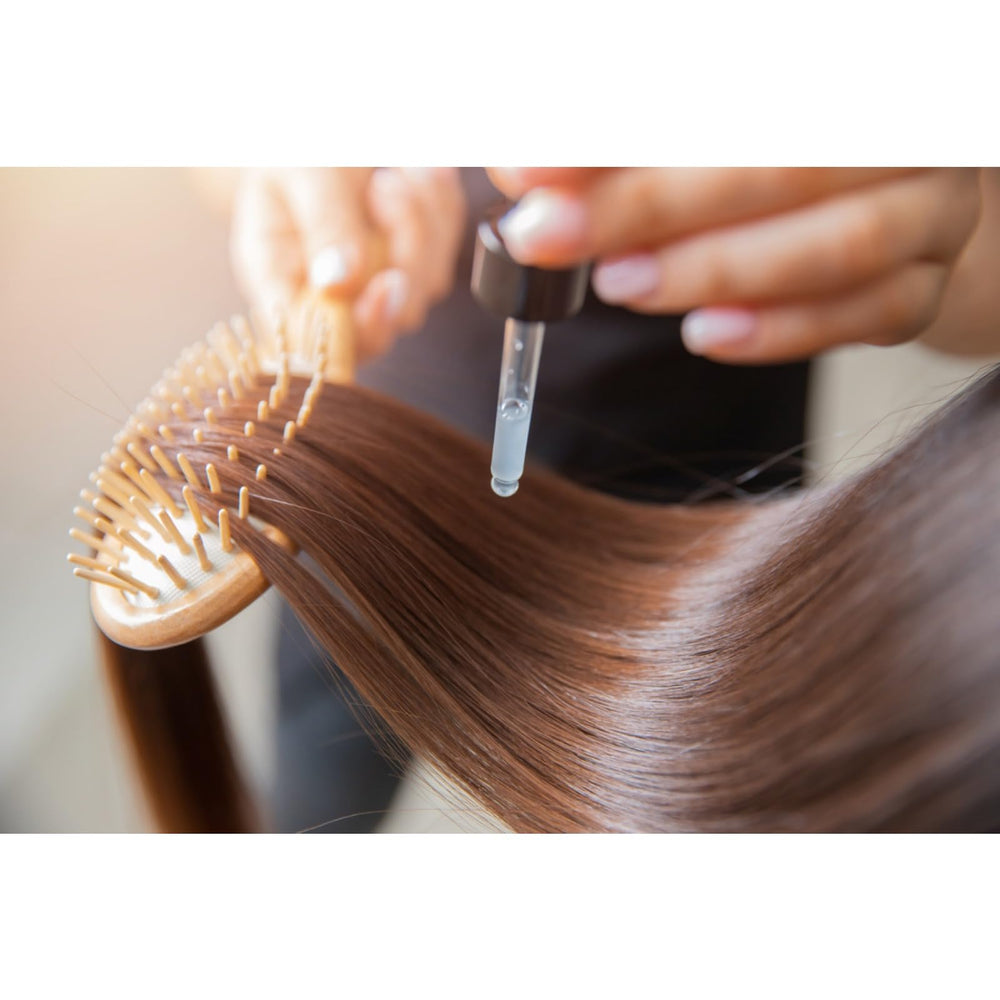 Castor oil serves as a hydrating skin massage oil for facial care.
