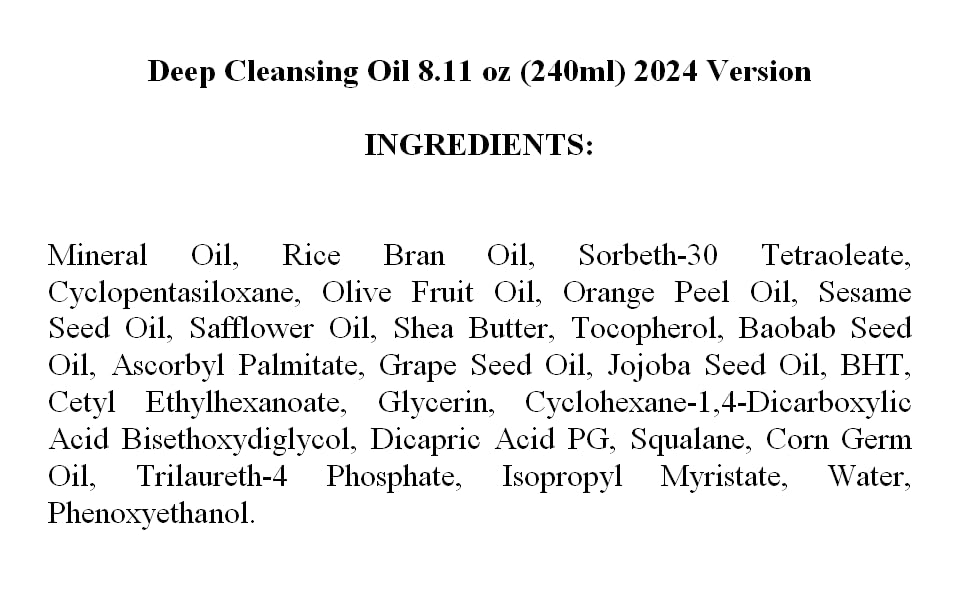 Vegetable oil blend nourishes skin with vitamins and minerals