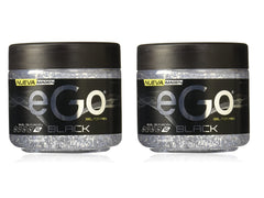 Generic EGO Black hair gel bottle for men with strong hold