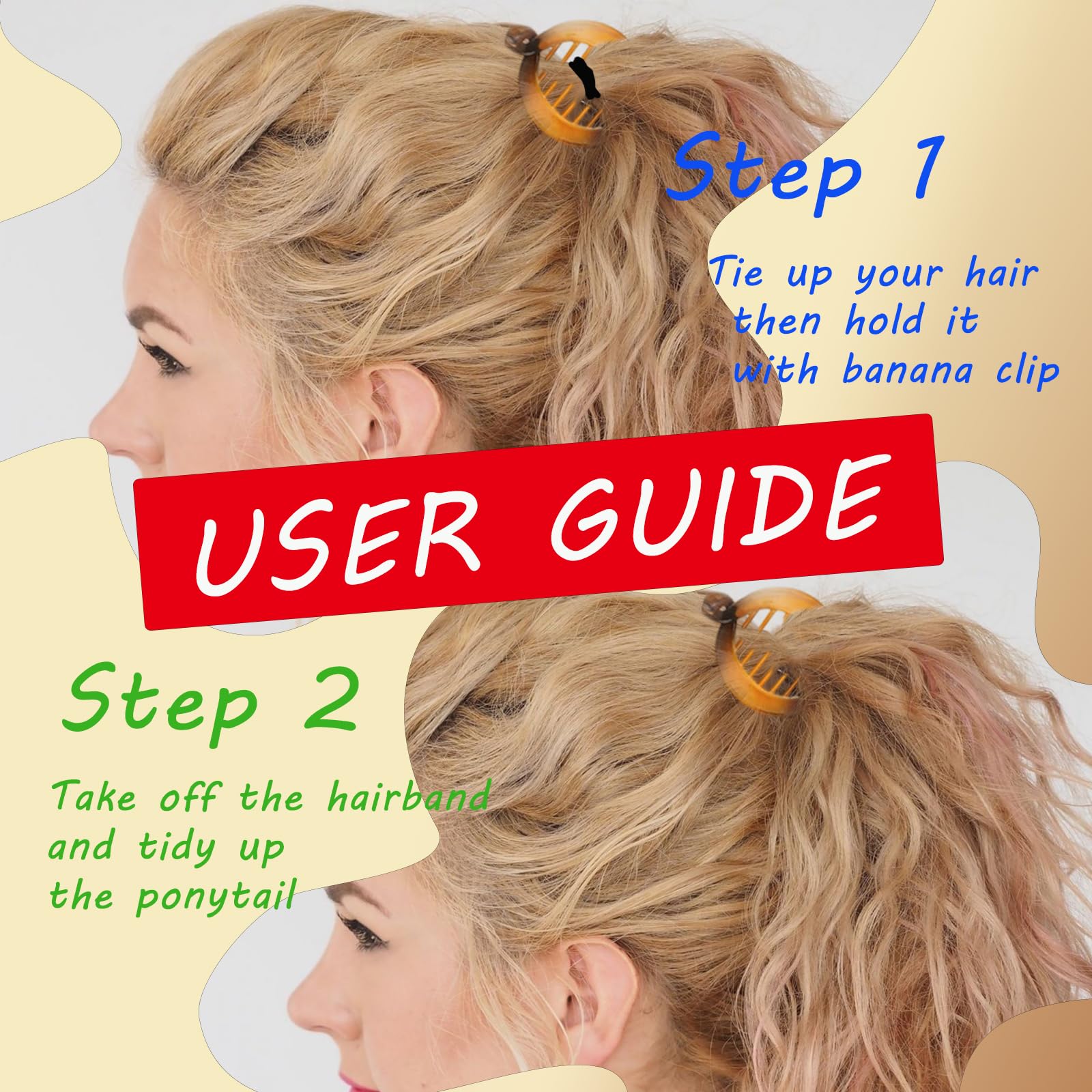Generic gift-ready clip set keeps hairstyles tidy and stylish.