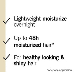 Generic Gliss Night Elixir texture-dispense highlights smooth, lightweight formula.