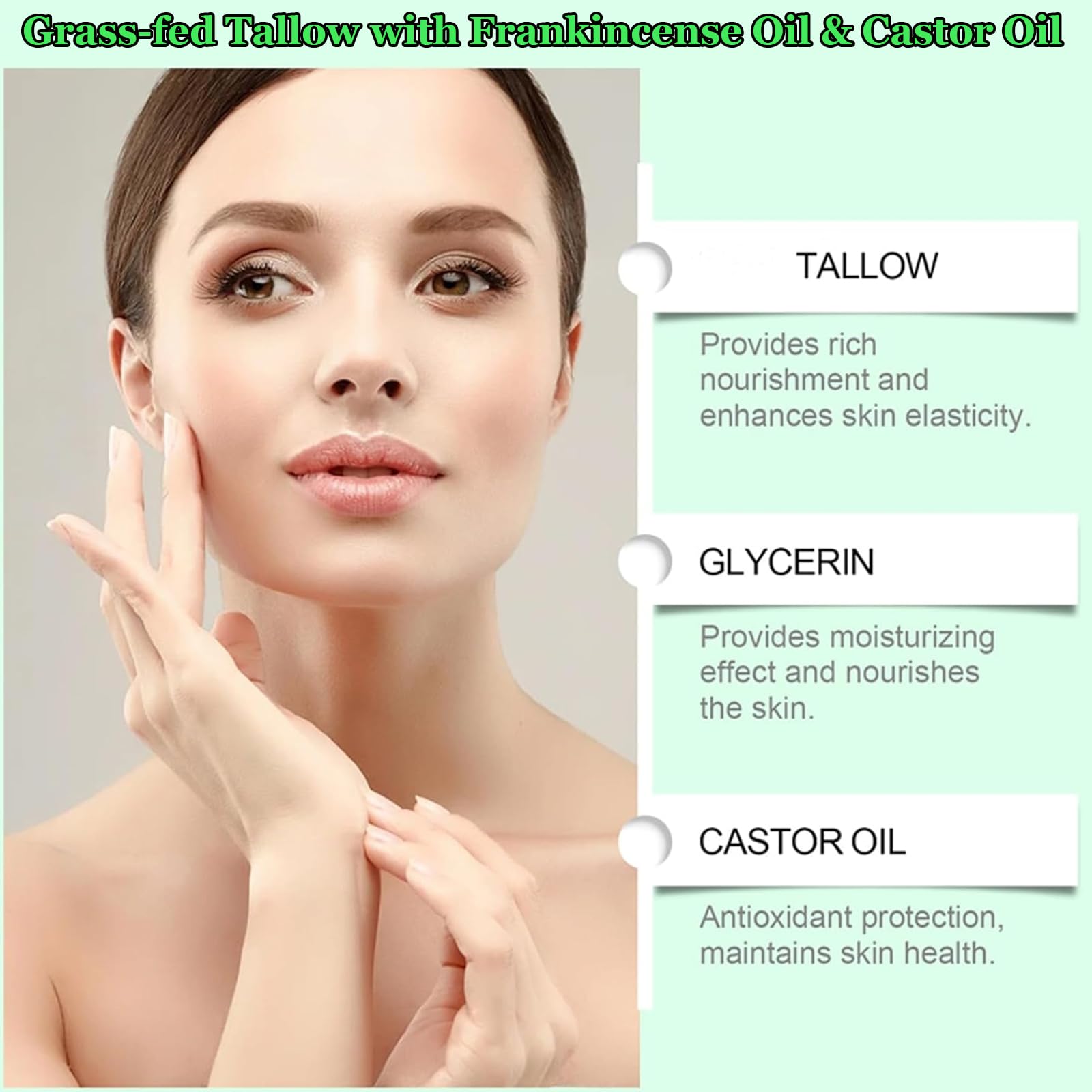 Non-greasy formula absorbs quickly, leaving soft, balanced skin