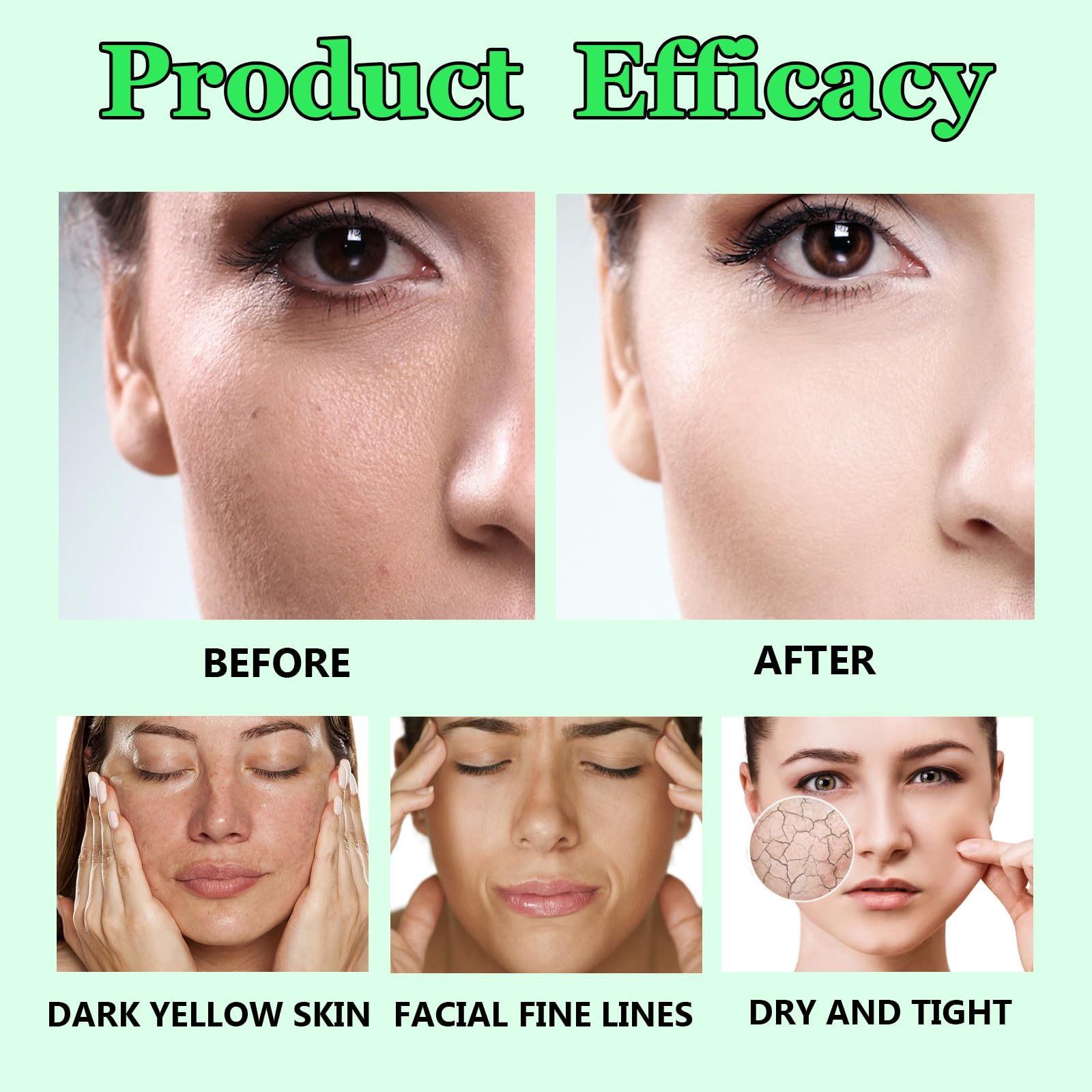 Application on face with frankincense aroma, soothing irritation naturally