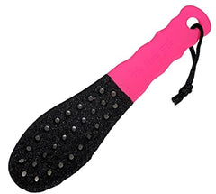 Generic Holy Coarse Foot File pink double-sided emery for smooth feet and spa pedicure prep.