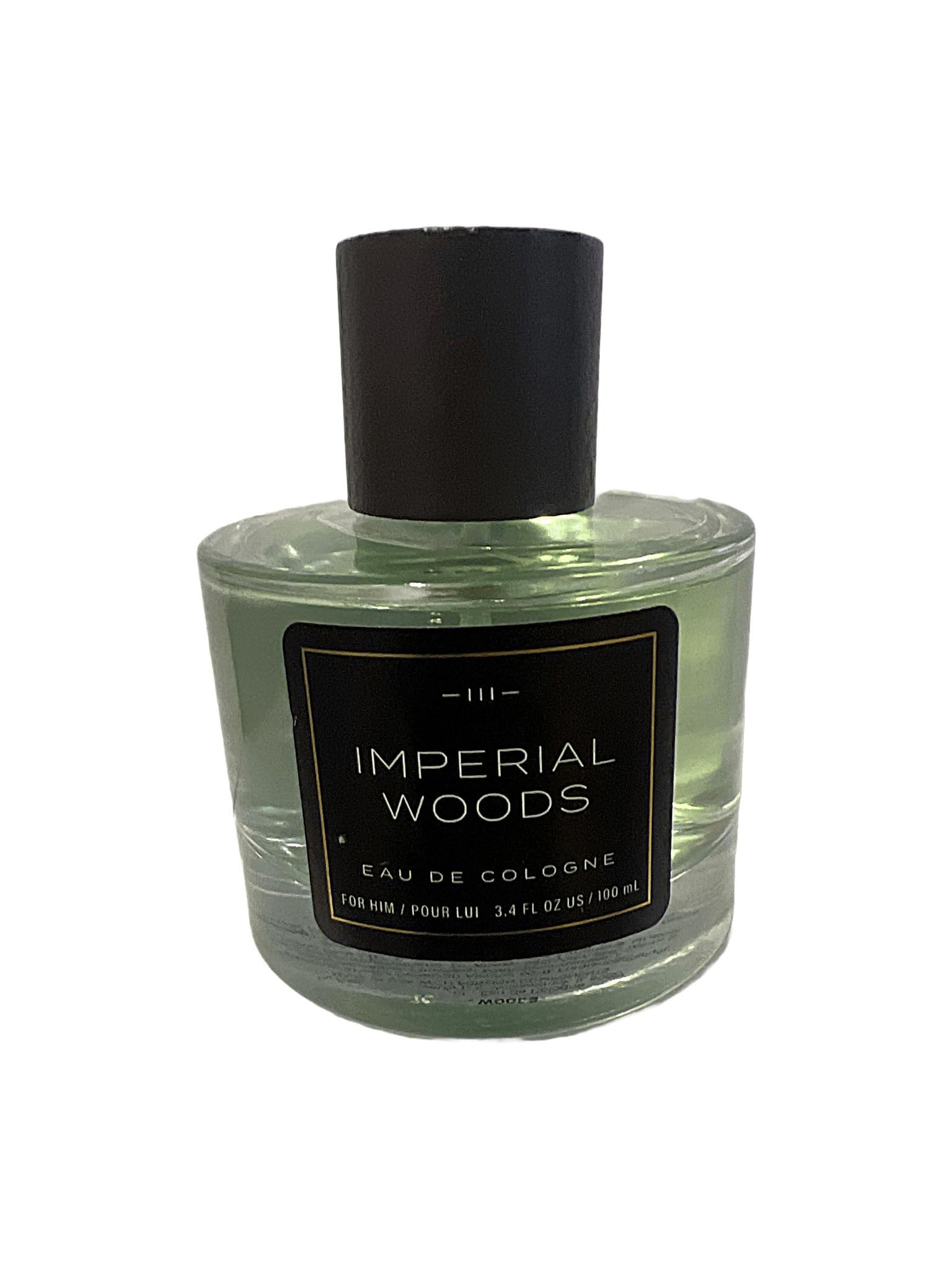 Generic Imperial Woods bottle shows a woody fragrance ideal for daily wear