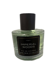 Generic Imperial Woods bottle shows a woody fragrance ideal for daily wear