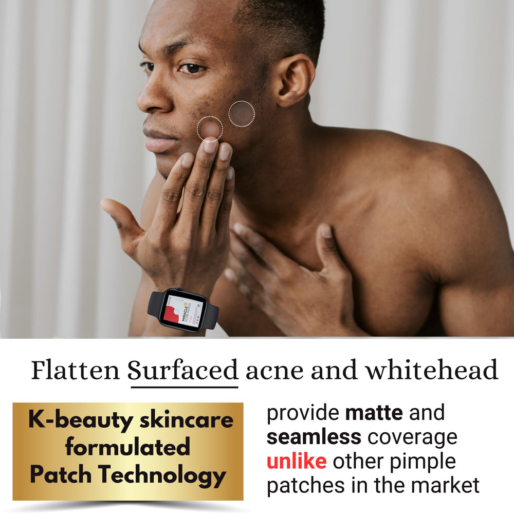 Generic Makeup-Friendly Patch stays invisible under foundation.